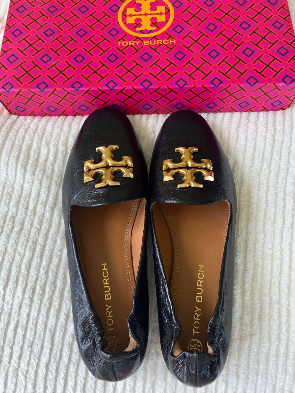 Tory Burch Black Eleanor Loafer